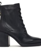 Tommy Hilfiger Зимни обувки Ltr Square Toe Heel Lace-Up Boot FW0FW09554