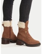 Tommy Hilfiger Зимни обувки Th Shearling Lace Up Boot FW0FW08999