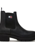 Tommy Jeans Боти тип челси Tjw Chelsea Leather Boot EN0EN02825