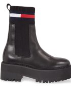 Tommy Jeans Боти тип челси Tjw Flatform Chelsea Sock EN0EN02301
