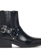 Tommy Jeans Боти Tjw Buckle Leather Cowboy Boots EN0EN03143