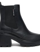 Tommy Jeans Боти Tjw Mid Heel Chelsea Boot EN0EN02681