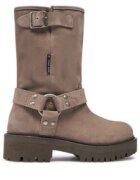 Tommy Jeans Боти Tjw Urban Biker Boot Suede EN0EN02729