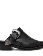 Tommy Jeans Чехли Archive Cowboy Mule Leather EN0EN03063