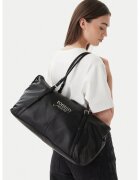 Tommy Jeans Дамска чанта Pebble Grain Metal Logo Tote Bag AW0AW18472