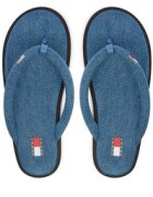 Tommy Jeans Джапанки Tjw Padded Denim Casual Sandal EN0EN03021
