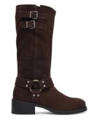 Tommy Jeans Офицерки Tjw Brushed Suede Biker Boots EN0EN03110