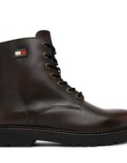 Tommy Jeans Туристически oбувки Archive '01 Brushed Leather EM0EM01787