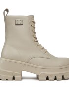 Tommy Jeans Туристически oбувки Tjw Chunky Leather Boot EN0EN02503