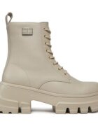 Tommy Jeans Туристически oбувки Tjw Chunky Leather Boot EN0EN02503