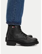 Tommy Jeans Туристически oбувки Tjw Cleated Lace Up Boots EN0EN03104