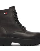 Tommy Jeans Туристически oбувки Tjw Platform Brushed Lth Boots EN0EN03141