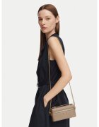 Tory Burch Дамска чанта Charlie Quilted East-West Vanity Case 186036