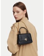 Tory Burch Дамска чанта Charlie Quilted Mini Top Handle Chain Wallet 186032