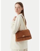 Tory Burch Дамска чанта Charlie Quilted Suede Shoulder Bag 183357