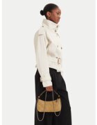 Tory Burch Дамска чанта Fleming Suede Pochette 185797