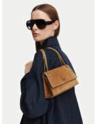 Tory Burch Дамска чанта Kira Turnlock Suede Mini Bag 178150