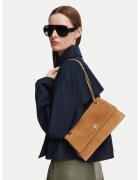 Tory Burch Дамска чанта Kira Turnlock Suede Shoulder Bag 178857