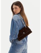 Tory Burch Дамска чанта Kira Turnlock Suede Shouldr Bag 169176