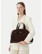 Tory Burch Дамска чанта Romy Suede Bauletto 183363
