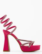 Ali Сандали на ток Keane Фуксия