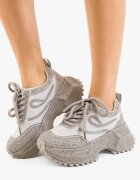 Carolie Спортни Teea Сив