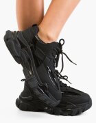 Carolie Спортни Toop Черни