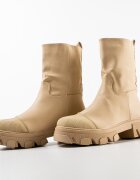 Exist Shoes Боти Genox Бежов