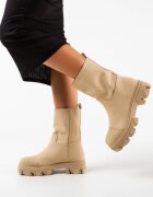 Exist Shoes Боти Genox Бежов