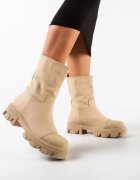 Exist Shoes Боти Genox Бежов