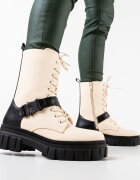 Exist Shoes Боти Orzyn Бежов
