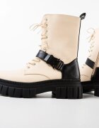 Exist Shoes Боти Orzyn Бежов
