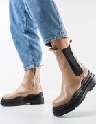 Exist Shoes Боти Pacific Бежов