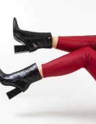 Exist Shoes Ботини Ebzera Черни