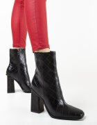 Exist Shoes Ботини Ebzera Черни