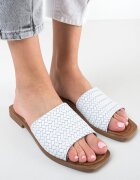 Exist Shoes Чехли Teset Бели