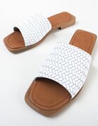 Exist Shoes Чехли Teset Бели
