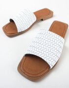 Exist Shoes Чехли Teset Бели
