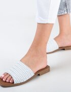 Exist Shoes Чехли Teset Бели