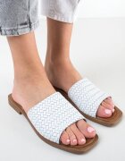 Exist Shoes Чехли Teset Бели
