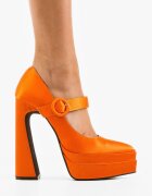 Exist Shoes Обувки Fobol Оранжеви