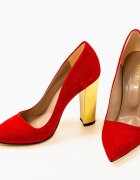 Exist Shoes Обувки Sorca Червени