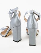 Exist Shoes Сандали на ток Banty Сив