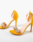Exist Shoes Сандали на ток Barz 2 Жълти