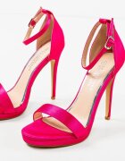 Exist Shoes Сандали на ток Cassandre Фуксия