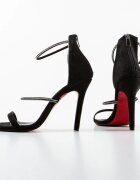Exist Shoes Сандали на ток Cazak Черни