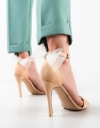 Exist Shoes Сандали на ток Darz Бежов