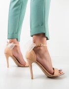 Exist Shoes Сандали на ток Darz Бежов