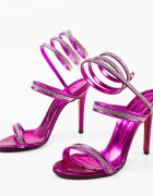 Exist Shoes Сандали на ток Deskar Фуксия