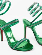Exist Shoes Сандали на ток Deskar Зелени